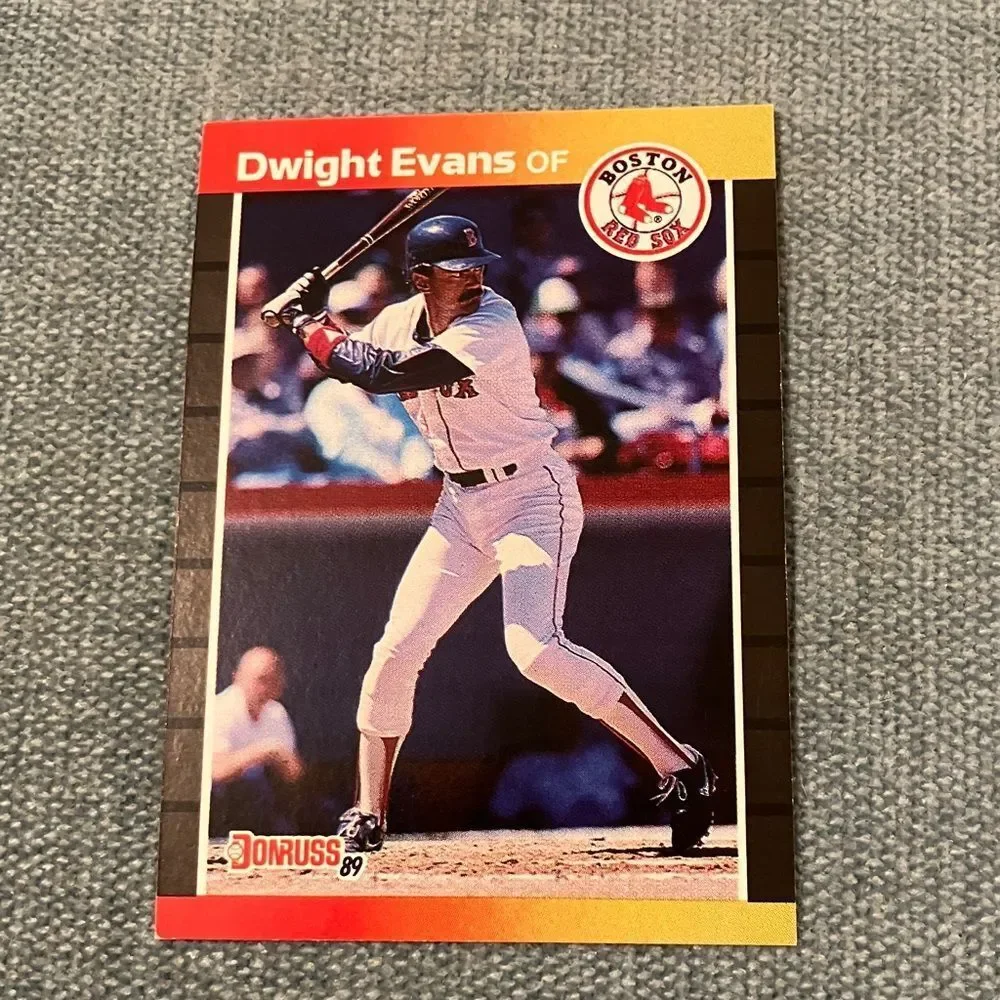 1989 Donruss Boston Red Sox Baseball Card Trading Card